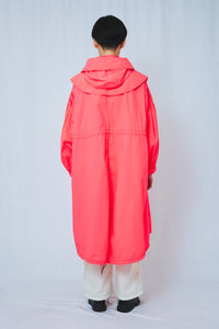 !Pre order!  2WAY Pin tuck Nylon Long Mods coat 4colors