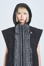 画像をギャラリービューアに読み込む, ! Pre-Order !Fringe Vest  Black
