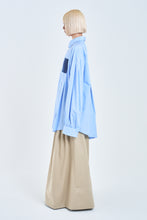 画像をギャラリービューアに読み込む, ! Pre-Order !  Pin tuck Shirt  Sky
