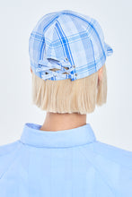 画像をギャラリービューアに読み込む, ! Pre-Order !  Check Cap　Blue Check
