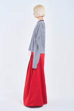 画像をギャラリービューアに読み込む, ! Pre-Order ! Triangle Long-Sleeve T-shirt  Navy border
