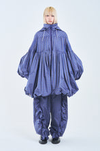画像をギャラリービューアに読み込む, ! Pre-Order ! Pin tuck Rain Coat　Blue Check
