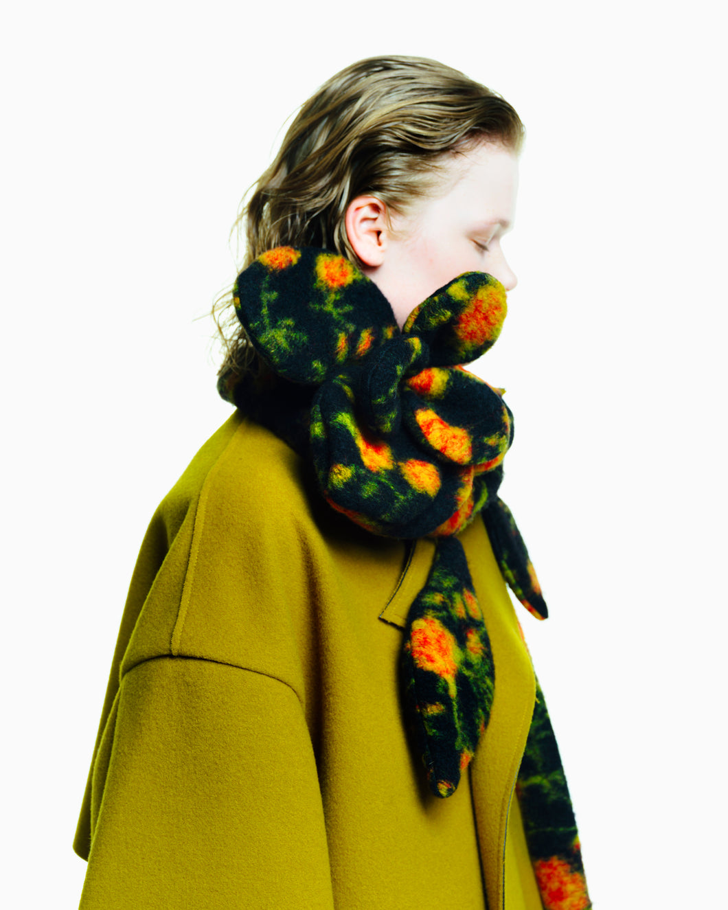 Flower Muffler Flower Boa