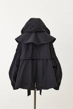 画像をギャラリービューアに読み込む, Pin tuck Nylon Short Mods coat
