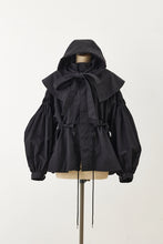 画像をギャラリービューアに読み込む, Pin tuck Nylon Short Mods coat

