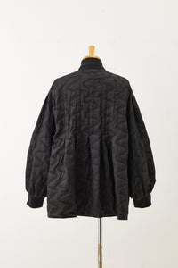 Reversible Quilted Ma-01 Ecru×Black