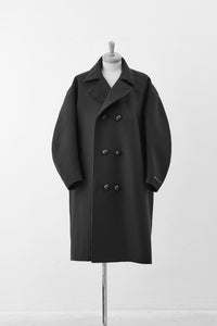Long P Coat  Black