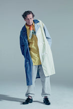 LOAD IMAGE TO GALLERY VIEWER, SHIRTS CRAZY STRIPE LONG P COAT

