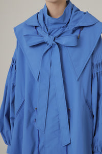4Way Pin tuck Nylon Short Mods coat 4Color