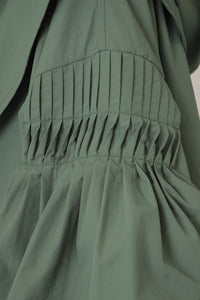 4Way Pin tuck Nylon Short Mods coat 4Color