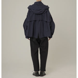 4Way Pin tuck Nylon Short Mods coat 4Color