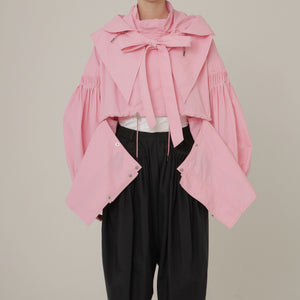 4Way Pin tuck Nylon Short Mods coat 4Color