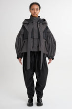 画像をギャラリービューアに読み込む, 4WAY Pin tuck Nylon Short Mountain Jacket 3Colors
