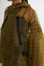 画像をギャラリービューアに読み込む, See-thorough Gingham Check Anorak 2colors
