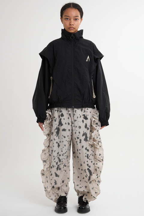 Nylon Windbreaker Black