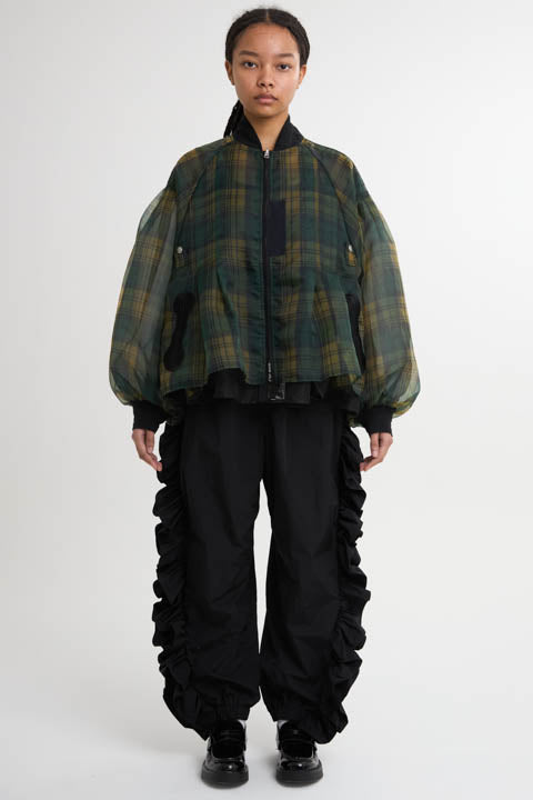 See-thorough Tartan check MA-01　2Colors