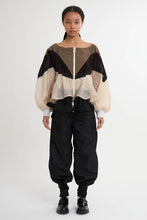 画像をギャラリービューアに読み込む, Boat Neck Layered Windbreaker 3Colors
