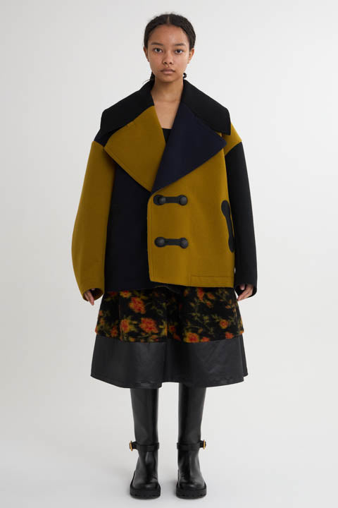 Crazy Pattern P coat Crazy