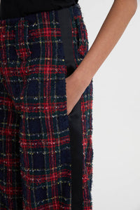 Scratch Tartan Check Bontan Pants