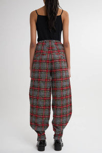Scratch Tartan Check Bontan Pants