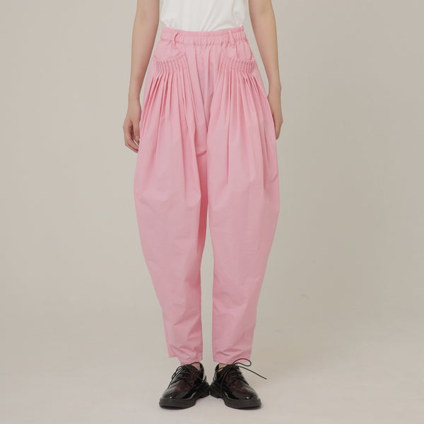 Pin Tuck Pants 4Color