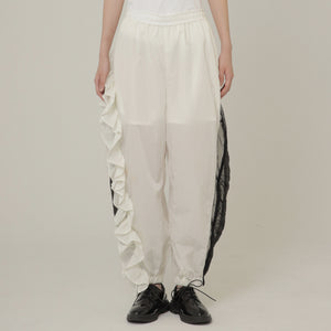 Nylon Curve pants 3Colors