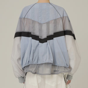 !Pre-Order! V Neck Layered Windbreaker 3Color