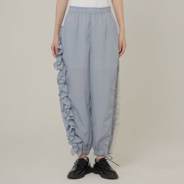 Nylon Curve pants 3Colors