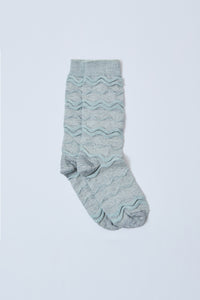 !Pre order!  Tokone×MEGMIURA WARDROBE Wavy stripe socks 7 colors