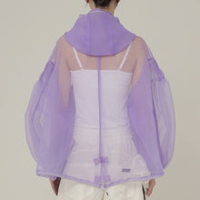 画像をギャラリービューアに読み込む, See-through Pin tuck Short Mods Jacket 3 Color
