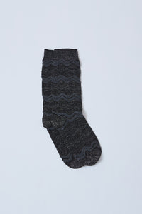 !Pre order!  Tokone×MEGMIURA WARDROBE Wavy stripe socks 7 colors
