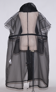 !Pre-Order! See-through French Sleeve Cape Dress 各色