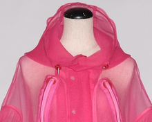 画像をギャラリービューアに読み込む, !Pre-Order! See-through French Sleeve Cape Dress 各色
