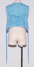画像をギャラリービューアに読み込む, !Pre-Order! Flower embroidered nylon Vest : Emerald
