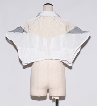 画像をギャラリービューアに読み込む, !Pre-Order! Tuck panel jacket:White Crazy
