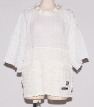 画像をギャラリービューアに読み込む, !Pre-Order! Shirring lace Blouse  White
