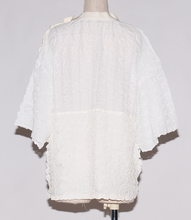 画像をギャラリービューアに読み込む, !Pre-Order! Shirring lace Blouse  White
