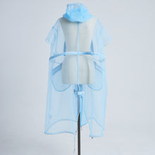 画像をギャラリービューアに読み込む, See-through French Sleeve Cape Dress
