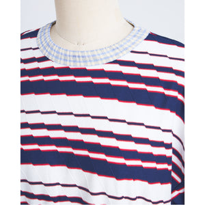 2Way Stripe Short Tee 2Colors
