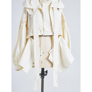 4Way Pin tuck Nylon Short Mods coat 4Color