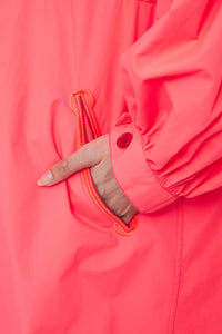 !Pre order!  2WAY Pin tuck Nylon Long Mods coat 4colors