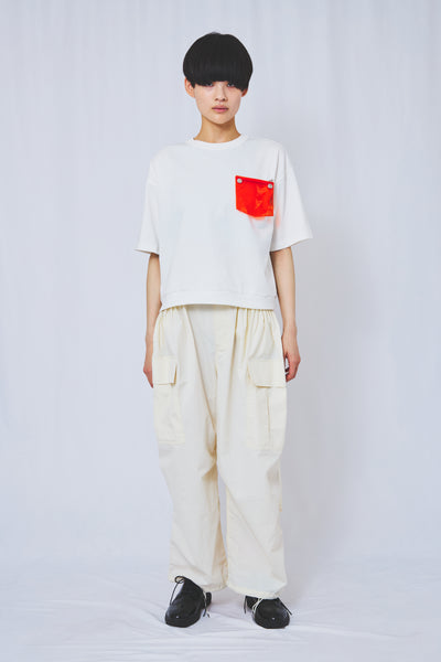 !Pre order!  PVC Pouch Tee 2colors