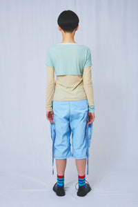 !Pre order!  Layered jersey top 2colors