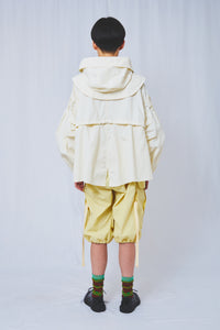!Pre order! 4WAY Pin tuck Nylon Short Mods Jacket 4Colors