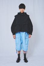 画像をギャラリービューアに読み込む, !Pre order! 4WAY Pin tuck Nylon Short Mods Jacket 4Colors
