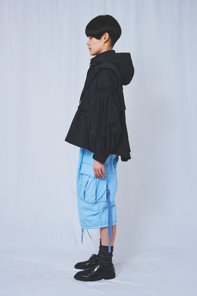 UV CUT 4WAY Pin tuck Short Mods Coat 2 Colors＜UV CAMPAIGN>