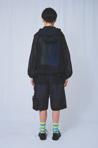 !Pre order!  Reversible see-through Jacket 2colors