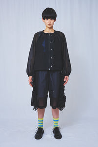 !Pre order!  Reversible see-through Jacket 2colors