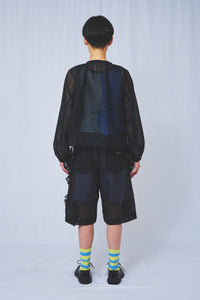 !Pre order!  Reversible see-through Jacket 2colors