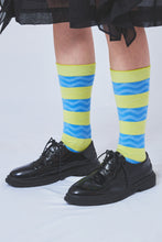 画像をギャラリービューアに読み込む, !Pre order!  Tokone×MEGMIURA WARDROBE Wavy stripe socks 7 colors
